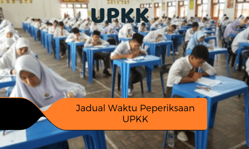 jadual waktu peperiksaan upkk 2020 kafa