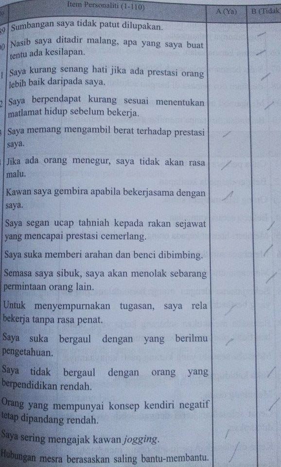 Contoh Soalan Ujian Medsi Malaysian Educators Selection Inventory