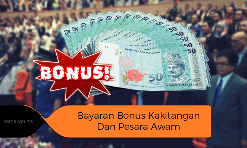 Bonus raya penjawat awam 2021