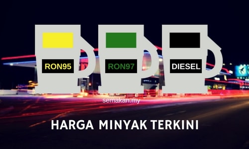 Harga ron 97 terkini