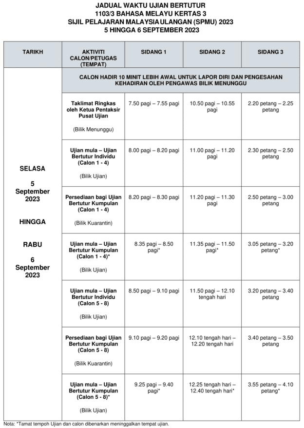 JADUAL-WAKTU-UJIAN-BERTUTUR-SPMU-2023