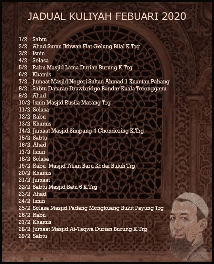 jadual ustaz azhar idrus