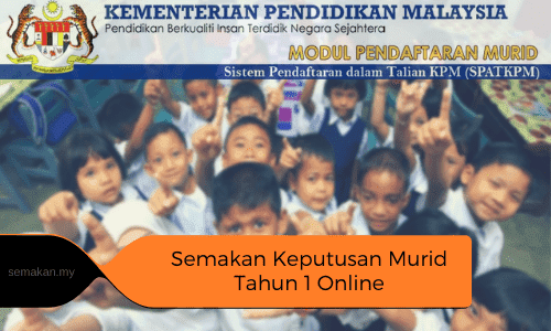 1 tahun 2022 murid daftar Cara Pendaftaran