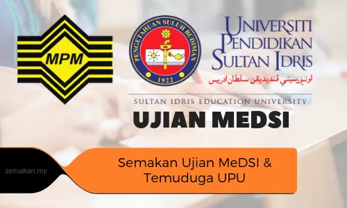 Semakan Ujian MeDSI