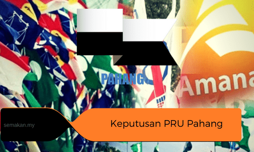 Keputusan PRU Pahang 2018 (Pilihanraya Umum Ke 14)