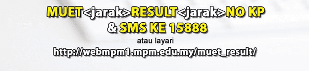 Sesi 2021 2 result muet Malaysian University