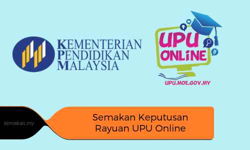 Semakan Keputusan Rayuan UPU 2019 Online