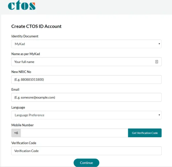 Cara Mendapatkan Laporan Kredit ctos semakan ctos online