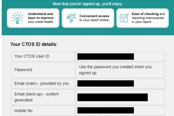 Cara Mendapatkan Laporan Kredit ctos semakan ctos online