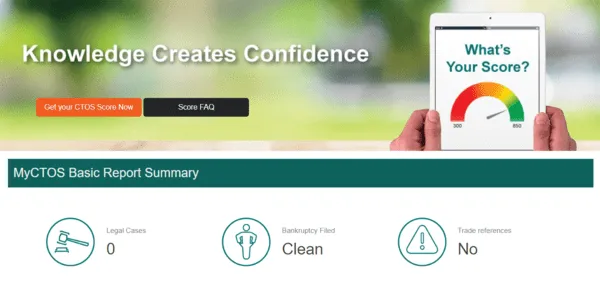 Cara Mendapatkan Laporan Kredit ctos semakan ctos online