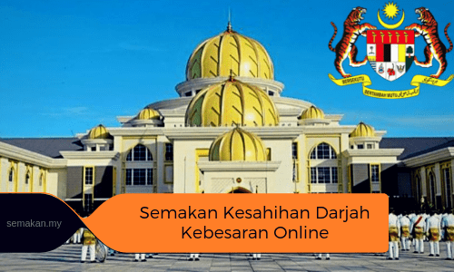 Semakan Kesahihan Darjah Kebesaran Dato' Atau Datuk Online