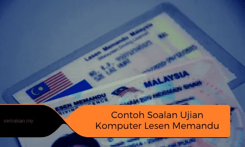 JPJ KPP Test Contoh Soalan Ujian Komputer Lesen Memandu JPJ