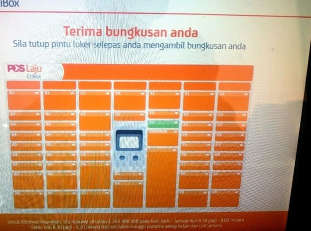 Cara Menggunakan Pos Laju EziBox