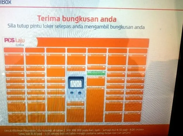 Cara Menggunakan Pos Laju EziBox