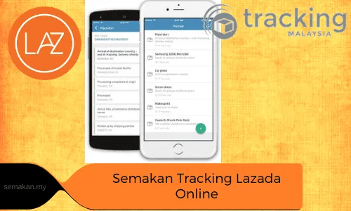 semak status penghantaran barang lazada