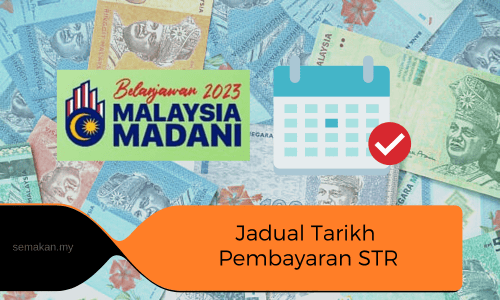 tarikh pembayaran str 2023