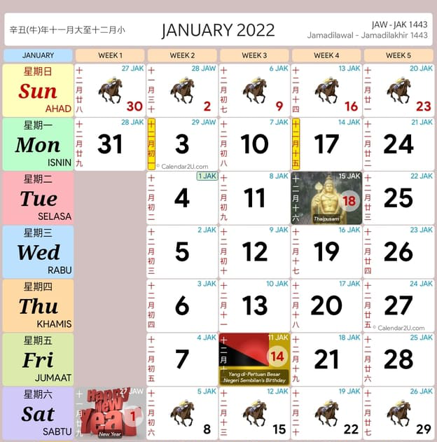 Kalendar Kuda 2022 👉👌calendar February 2022 Kuda