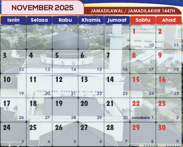kalendar-islam-2025-november