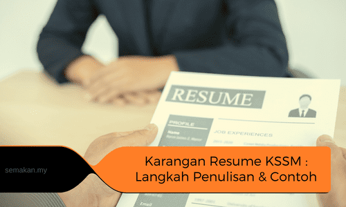 contoh karangan resume spm